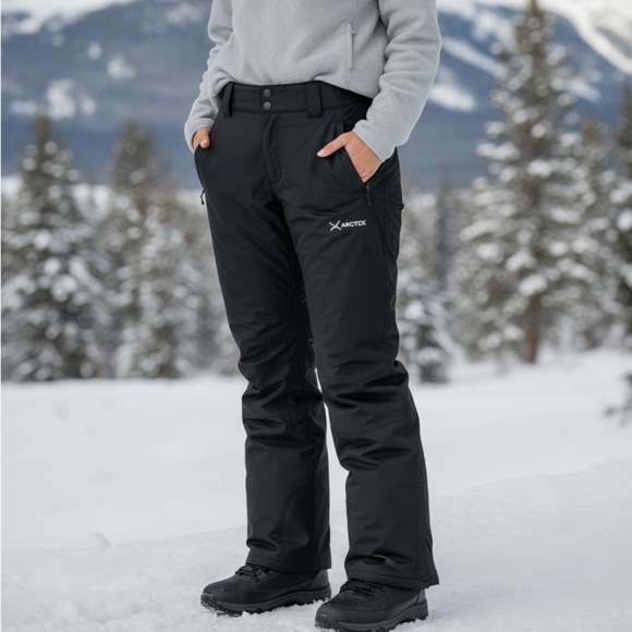 Arctix Women's Insulated Snow Pants, Black, Sz Large (29” Length) - Picture 1 of 16
